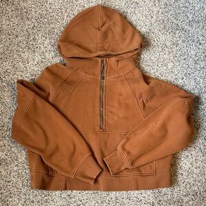 lululemon athletica Brown Hoodie Sweater
